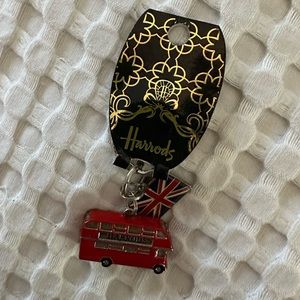 Harrods 3D London Bus Keychain